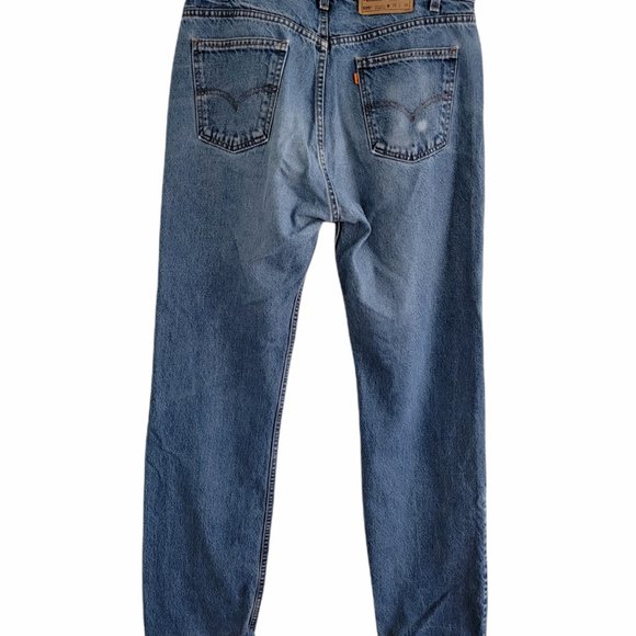 Vtg Levi's 505 Orange Tab Regular Fit Straight Leg - Picture 3 of 10